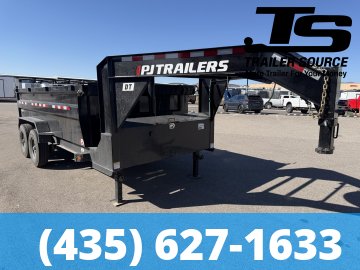 7x14 PJ Trailers Dump Dump Trailer - 14K GVWR -