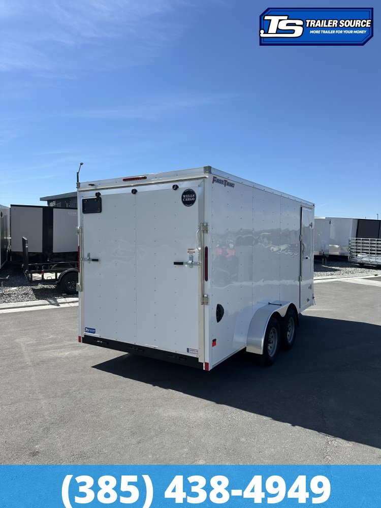 7x16 Wells Cargo FastTrac Enclosed Cargo Trailer - 7'0" Interior - 7K GVWR -