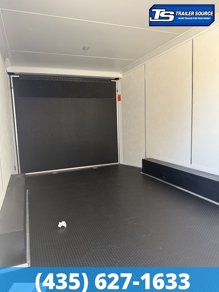 8.5x20 Look Element SE Enclosed Cargo Trailer - 7'0" Interior - 10K GVWR - .080 PolyCor, Alloy Wheels, Black Out Package, Rear Spoiler w/ Load Lights, Rubber Coin Floor, Vinyl Ceil
