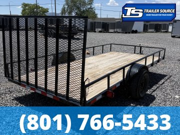7x14 K&S Fabrication Utility Utility Trailer - 3.5K GVWR -