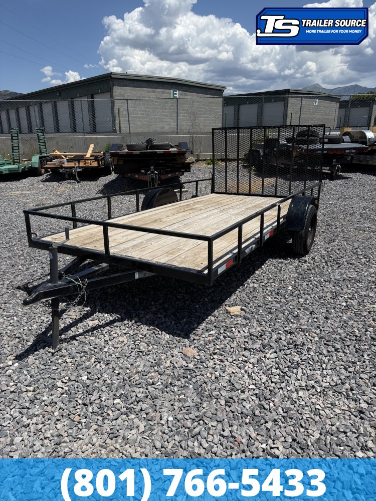 7x14 K&S Fabrication Utility Utility Trailer - 3.5K GVWR -