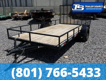 7x14 K&S Fabrication Utility Utility Trailer - 3.5K GVWR -