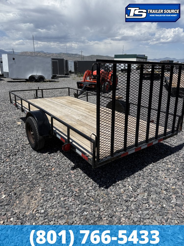 7x14 K&S Fabrication Utility Utility Trailer - 3.5K GVWR -