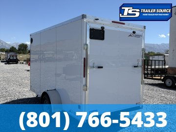 6x12 American Hauler Arrow Enclosed Cargo Trailer - 6'6" Interior - 3.5K GVWR - .080 PolyCor