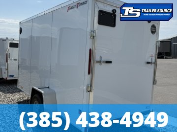 6x12 Wells Cargo FastTrac Enclosed Cargo Trailer - 6'6" Interior - 3.5K GVWR - .080 PolyCor