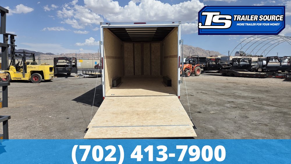 8.5x20 Haulmark Passport DELUXE Enclosed Cargo Trailer - 7'6" Interior - 10K GVWR - Dovetail