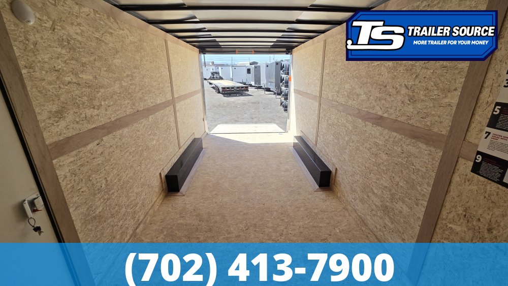 8.5x20 Haulmark Passport DELUXE Enclosed Cargo Trailer - 7'6" Interior - 10K GVWR - Dovetail