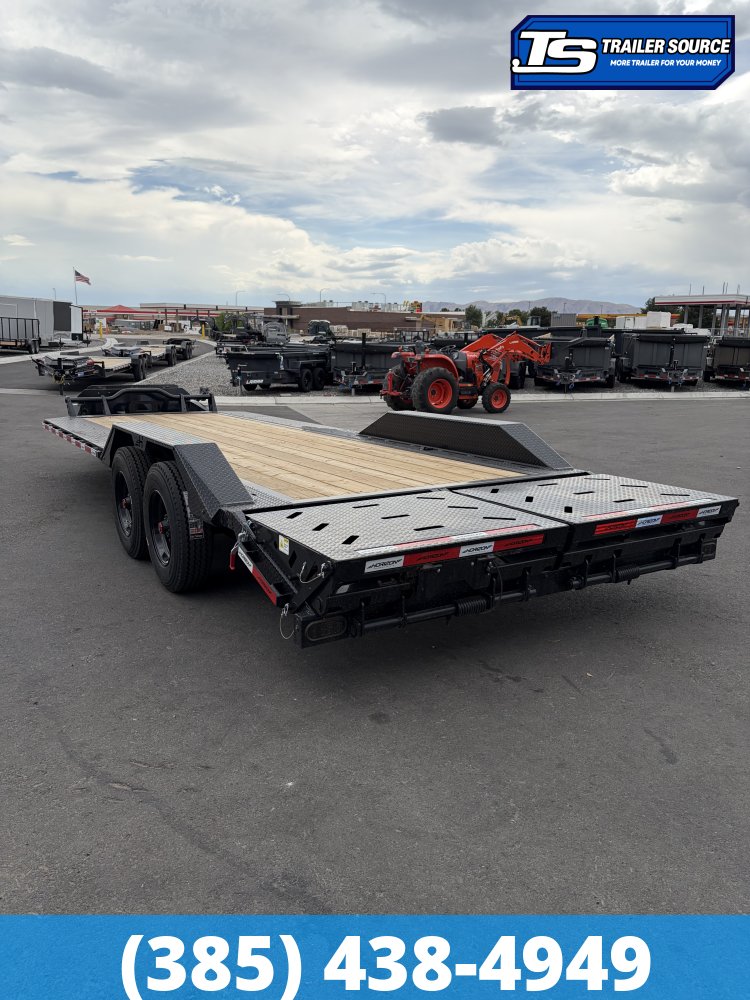 8.5x24 Horizon HEH Equipment Trailer - 21K GVWR - Wide Body w/ Drive Over Fenders