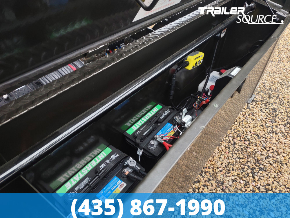 7x14 Maxx-D ROX Roll Off Dumpster Gooseneck 18K Utility