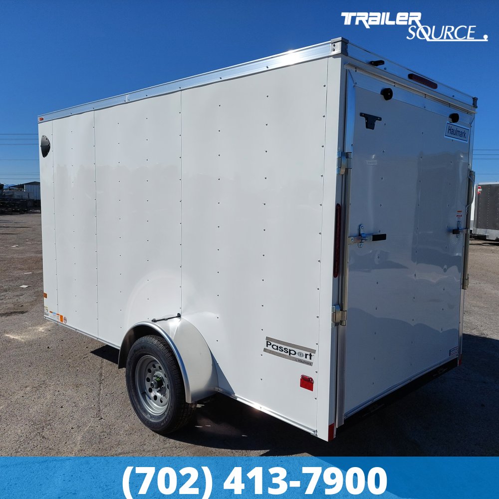 6x12 Haulmark Passport 6'6" Interior Single Axle Enclosed Cargo