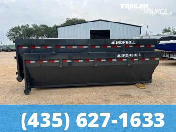 14' Iron Bull Roll Off Dumpster Bin