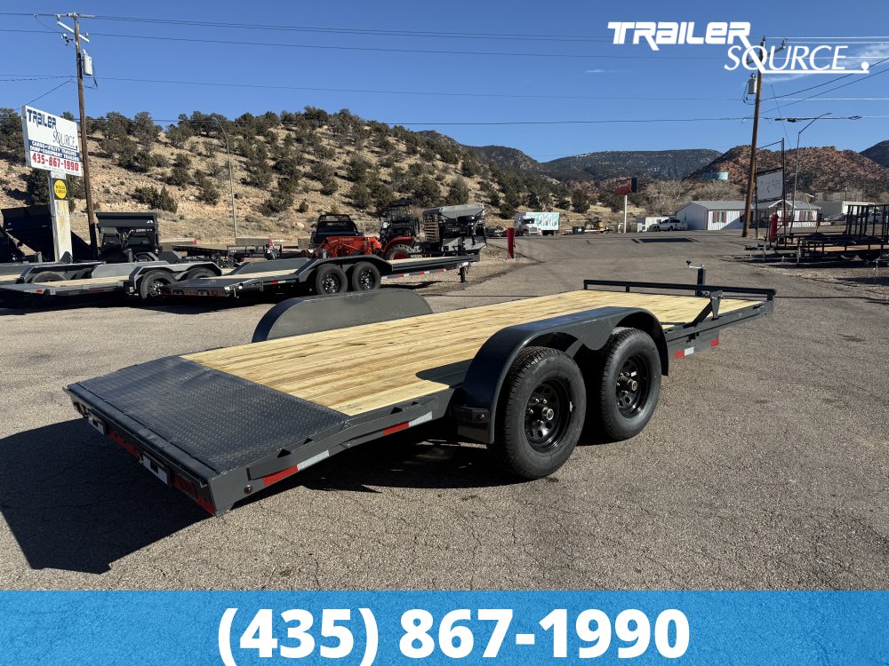 7x18 Lamar Car Hauler 10K Car Hauler Trailer