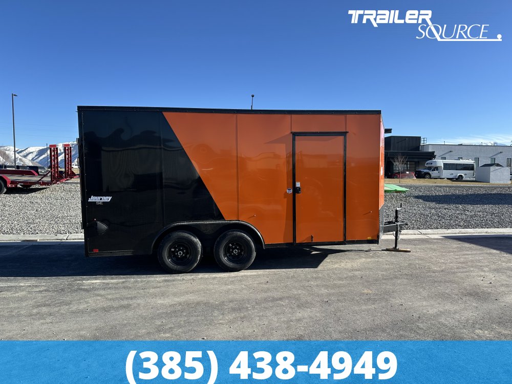 8.5x16 Pace American  7'0" Interior 10K Tandem Axle Enclosed Cargo