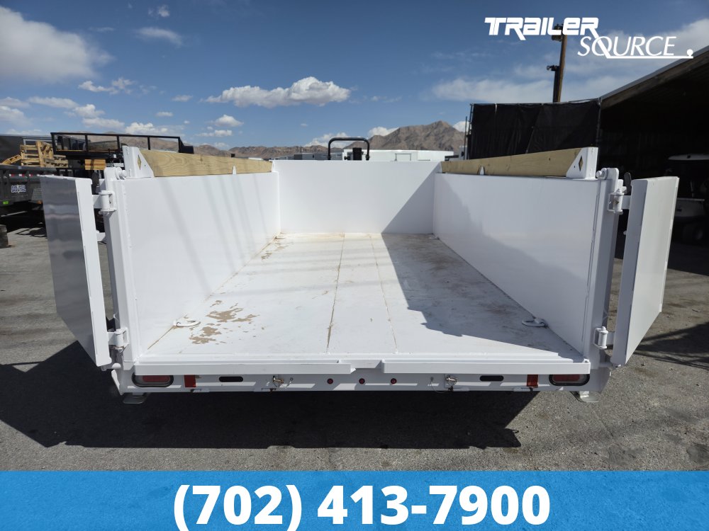 7x14 Diamond C LPT Telescopic Dump 15K 32" Sides Dump