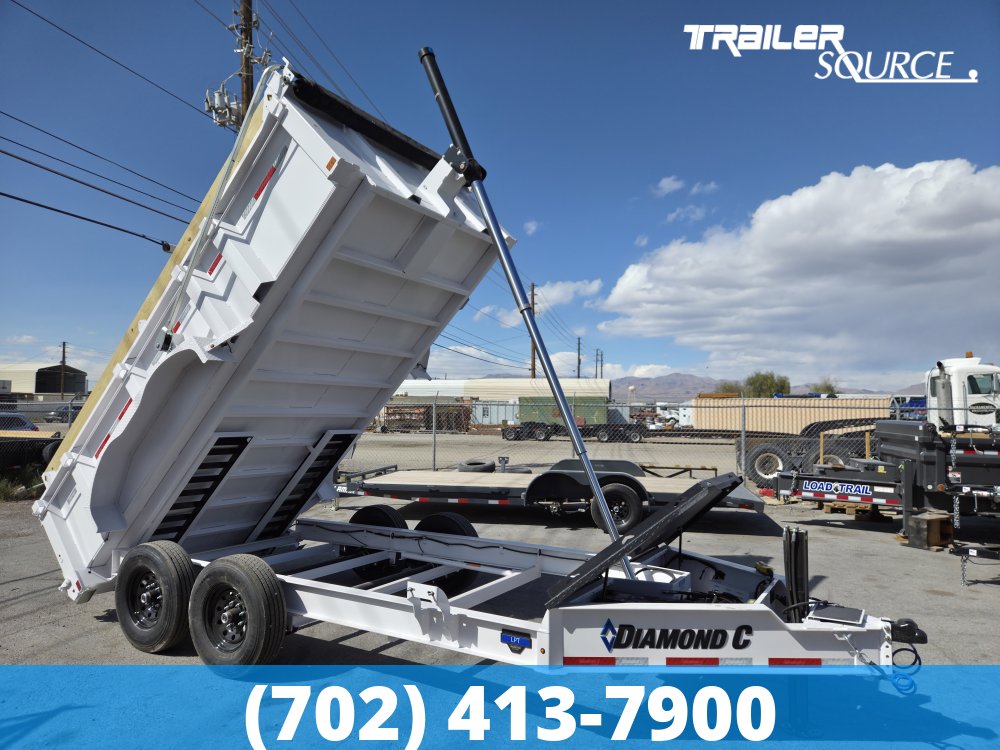 7x14 Diamond C LPT Telescopic Dump 15K 32" Sides Dump