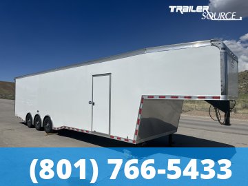 8.5x40 American Hauler Silver Hawk 7'10" Interior Enclosed Car Hauler