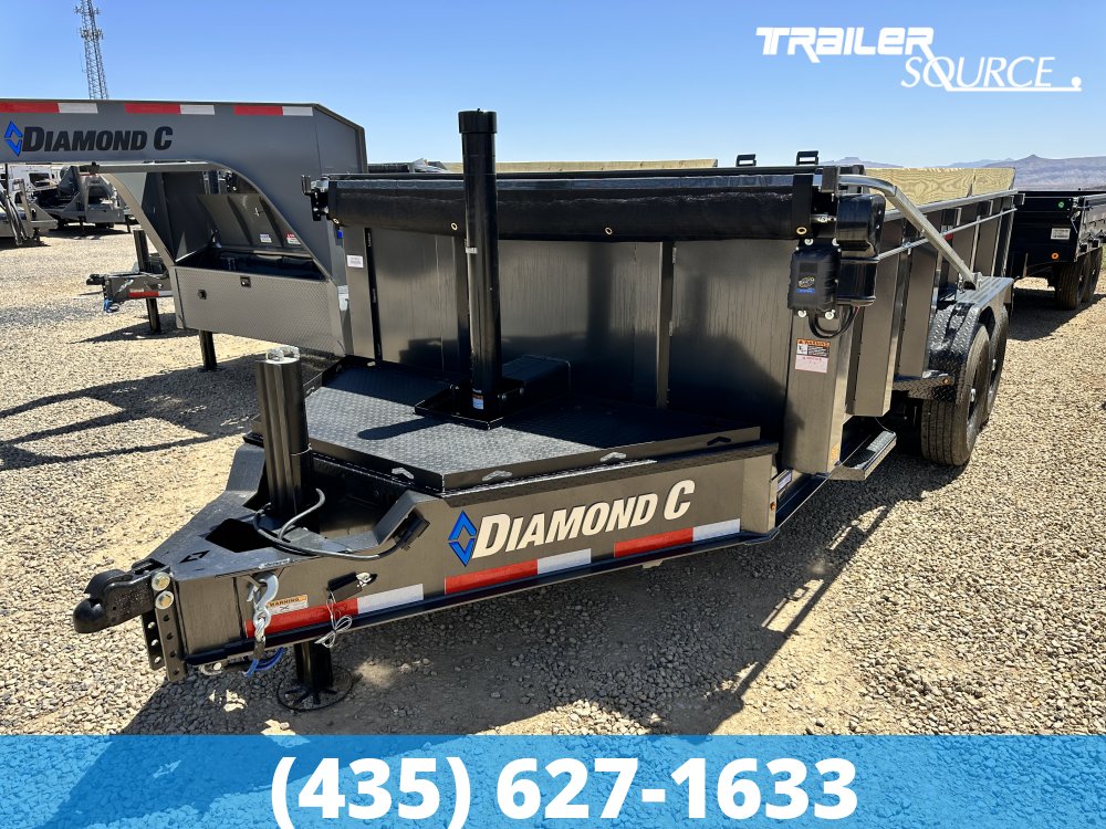 7x14 Diamond C LPT Telescopic Dump 15K 32" Sides Dump