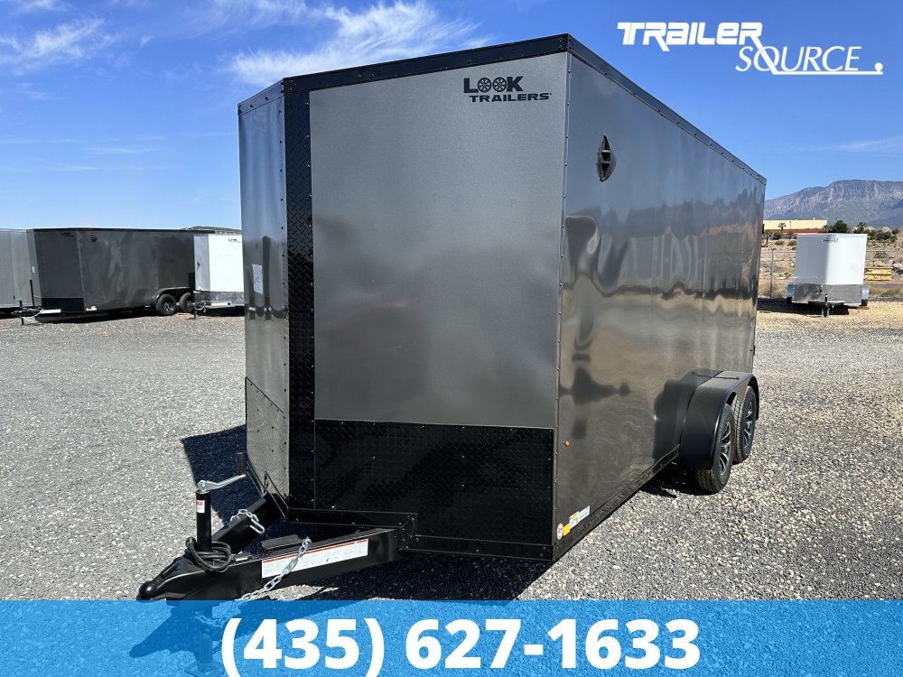 7x16 Look Element SE 7'0" Interior 7K Tandem Axle Enclosed Cargo