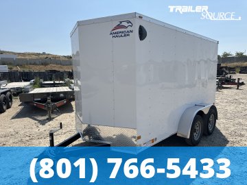 6x12 American Hauler Arrow 6'6" 7K Tandem Axle Enclosed Cargo