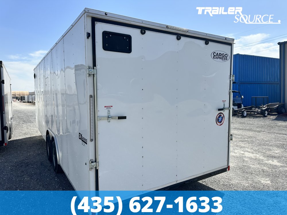8.5x24 Cargo Express EX Series DLX 10K Tandem Axle Enclosed Cargo