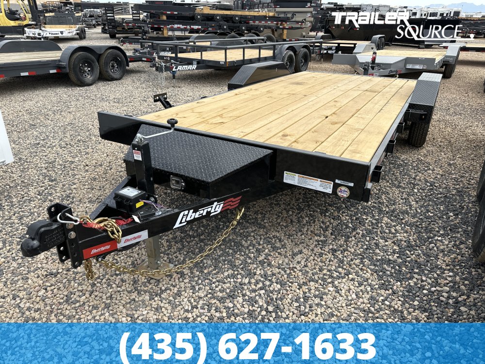 7x18 Liberty LC 7k Car Hauler  Trailer