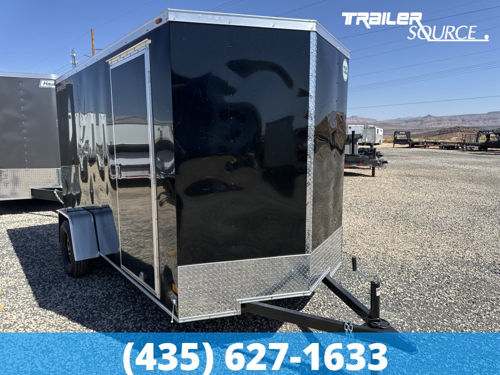 6x12 Wells Cargo Fast Trac Deluxe 6'6" Interior Single Axle Enclosed Cargo