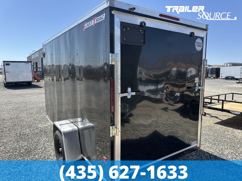 6x12 Wells Cargo Fast Trac Deluxe 6'6" Interior Single Axle Enclosed Cargo