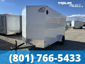 6x12 American Hauler Arrow Deluxe 6'6" Interior Single Axle Enclosed Cargo