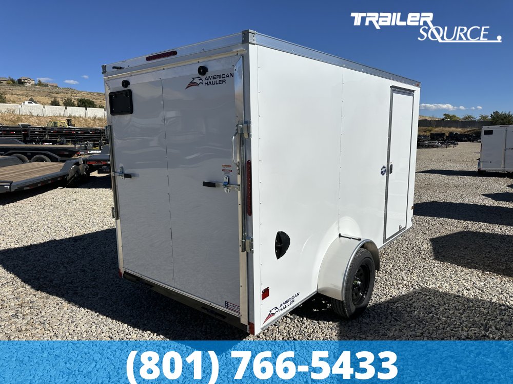 6x12 American Hauler Arrow Deluxe 6'6" Interior Single Axle Enclosed Cargo