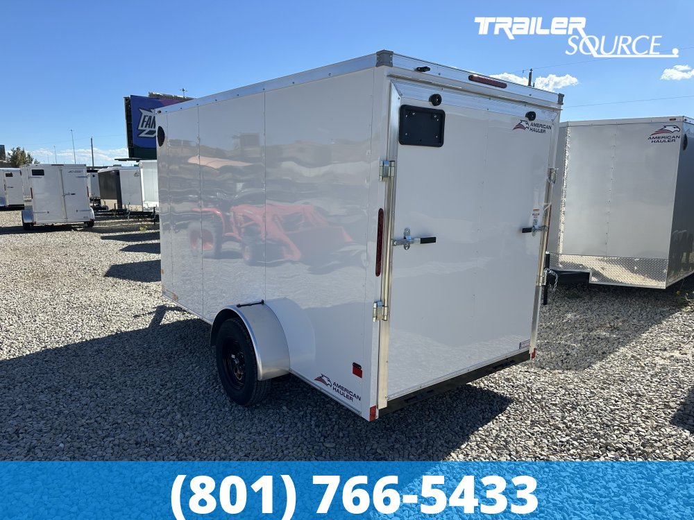 6x12 American Hauler Arrow Deluxe 6'6" Interior Single Axle Enclosed Cargo