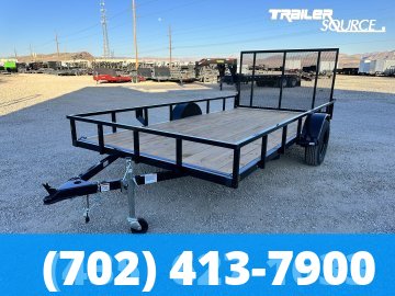 7x14 Built MAX Series Single Axle Utility