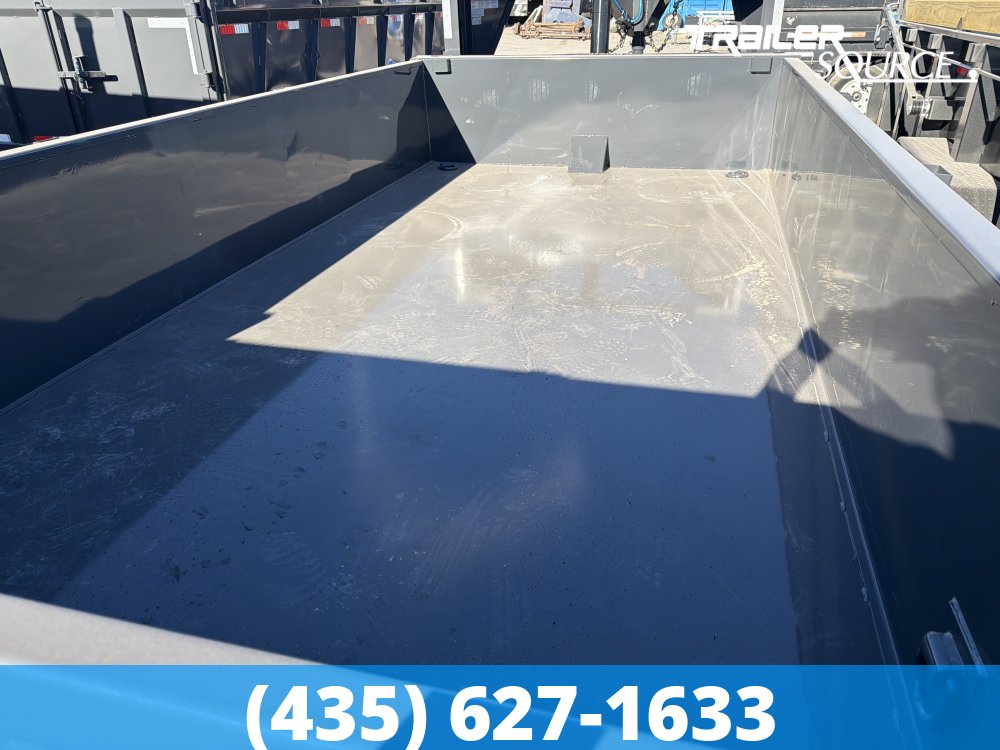 7x14 Lamar DT Gooseneck  15.7K GVW Dump