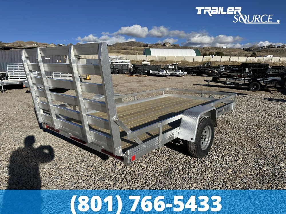 6.5x12 Bear Track Single Axle Wood Deck Utility