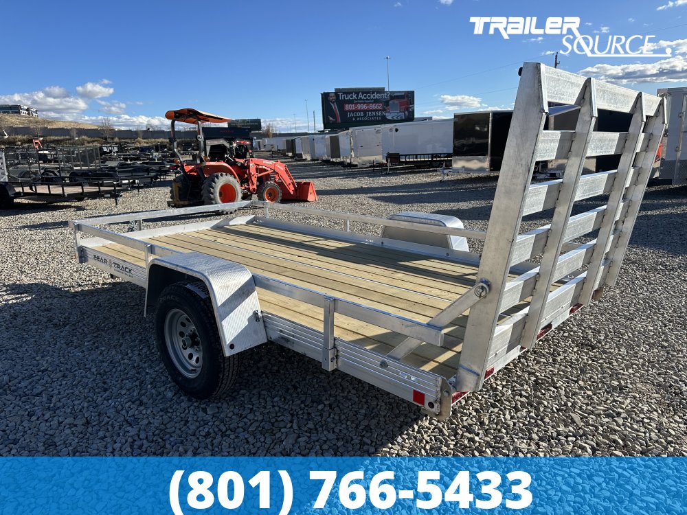 6.5x12 Bear Track Single Axle Wood Deck Utility