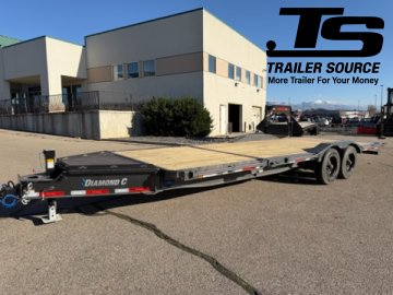 8.5x24 Diamond C HXD 210 Wide Body w/ Drive Over Fenders Tilt