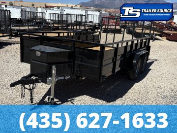 7x14 Echo Tandem Axle Landscape