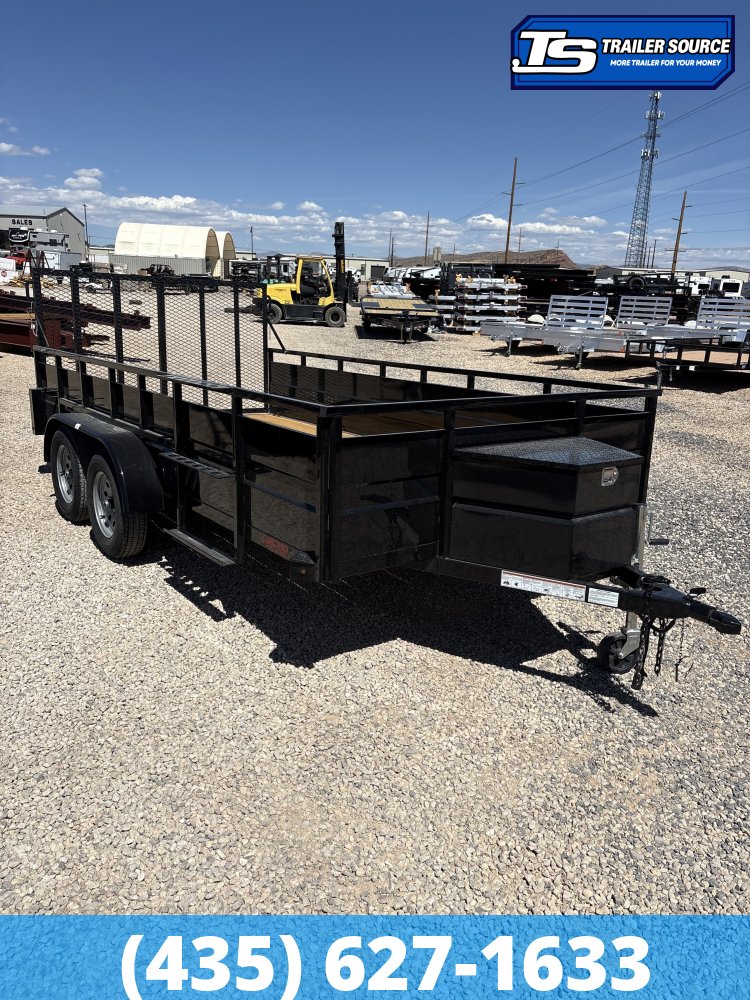7x14 Echo Tandem Axle Landscape