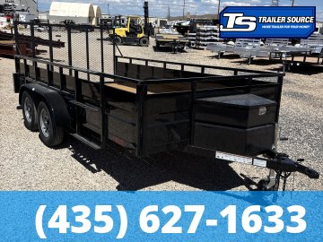 7x14 Echo Tandem Axle Landscape