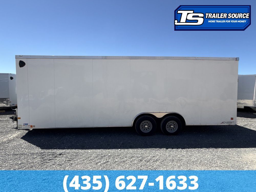 8.5x24 American Hauler Night Hawk Enclosed Cargo