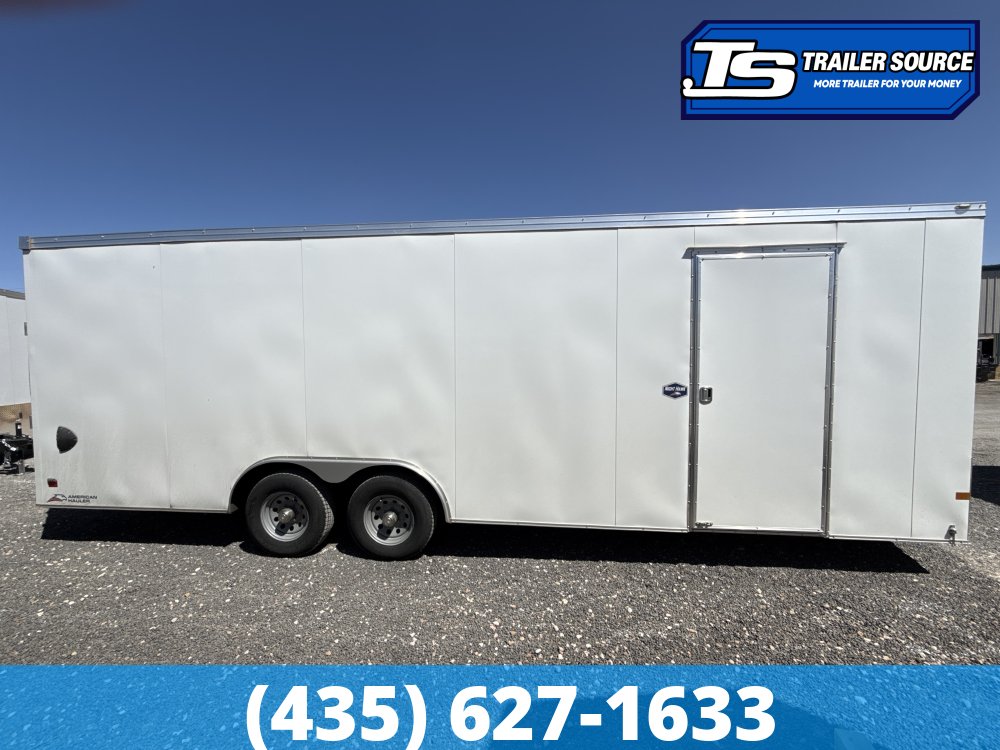 8.5x24 American Hauler Night Hawk Enclosed Cargo