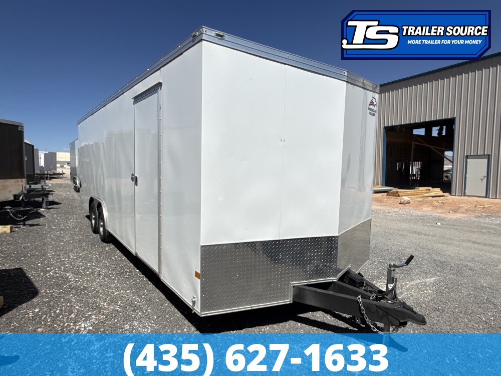 8.5x24 American Hauler Night Hawk Enclosed Cargo