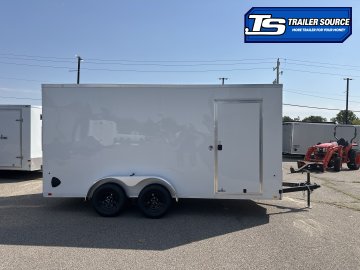 7x16 Look ST DLX Enclosed Cargo Trailer - 7'0" Interior - 7K GVWR - 16" Cross Member Upgrade, Ramp Door