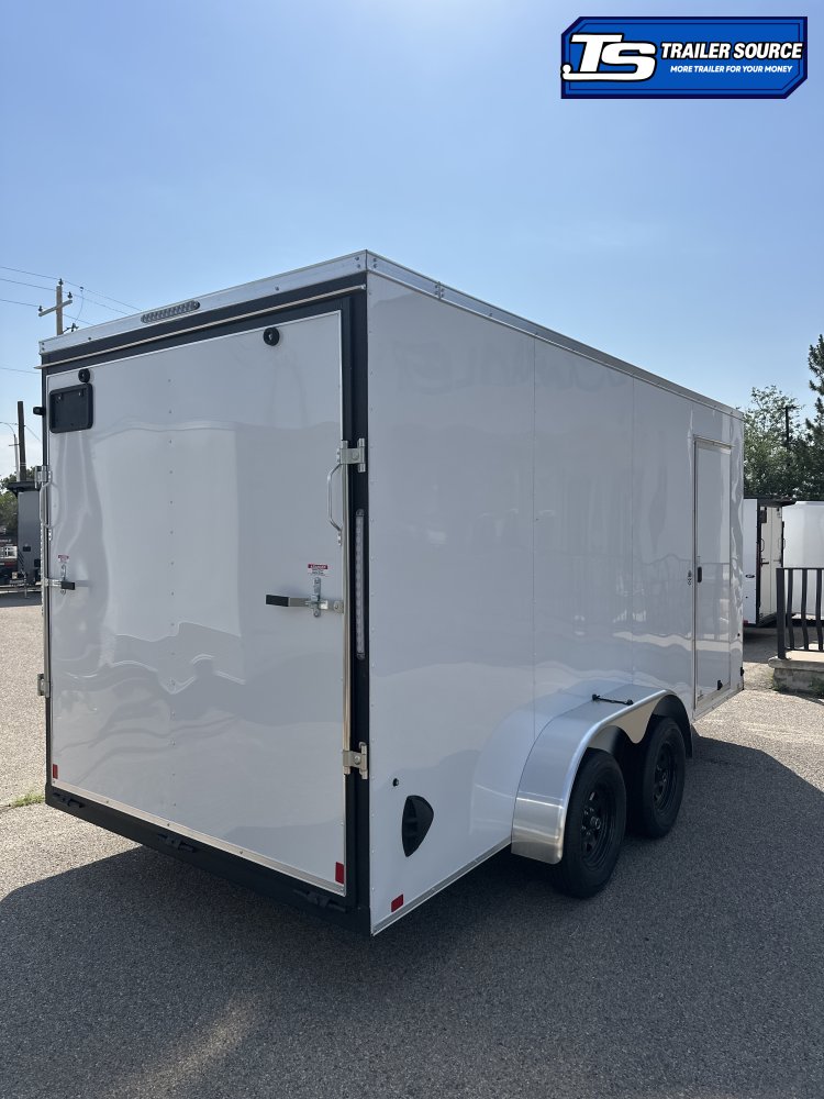 7x16 Look ST DLX Enclosed Cargo Trailer - 7'0" Interior - 7K GVWR - 16" Cross Member Upgrade, Ramp Door