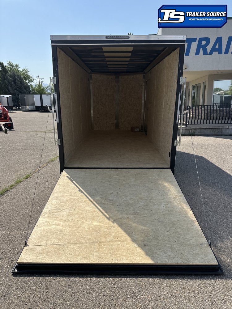7x16 Look ST DLX Enclosed Cargo Trailer - 7'0" Interior - 7K GVWR - 16" Cross Member Upgrade, Ramp Door