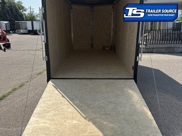 7x16 Look ST DLX Enclosed Cargo Trailer - 7'0" Interior - 7K GVWR - 16" Cross Member Upgrade, Ramp Door