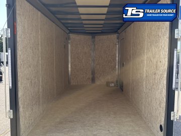 7x16 Look ST DLX Enclosed Cargo Trailer - 7'0" Interior - 7K GVWR - 16" Cross Member Upgrade, Ramp Door