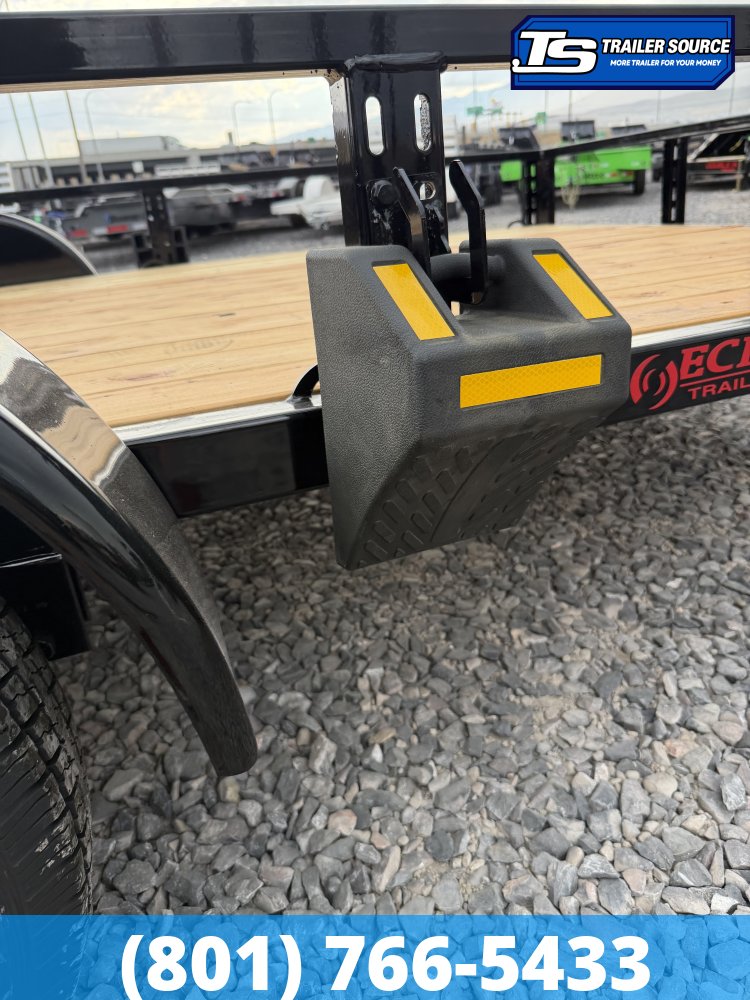 7x14 Echo EA-14-15T Utility Trailer - 7K GVWR - Tire Chocks