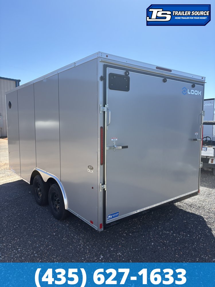 8.5x16 Look ST DLX Enclosed Cargo Trailer - 7'0" Interior - 7K GVWR - .080 PolyCor