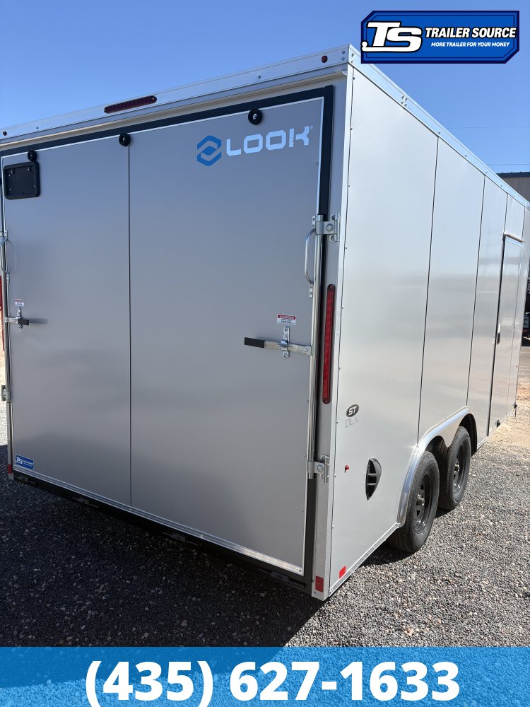 8.5x16 Look ST DLX Enclosed Cargo Trailer - 7'0" Interior - 7K GVWR - .080 PolyCor