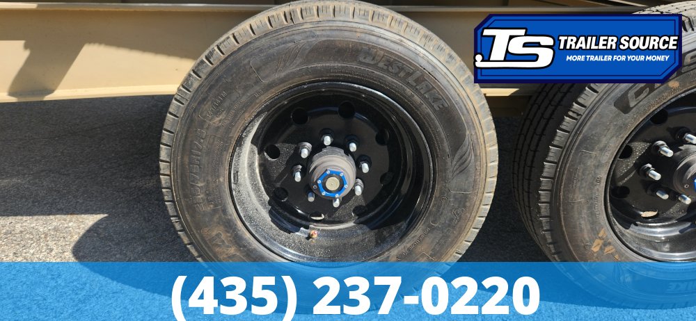 7x14 Diamond C LPT 210 Dump Trailer - 32" Sides - 23K GVWR - 5 Stage Telescopic, ABS Brakes, Board Brackets, Hydraulic Jack(s), Torsion Axles